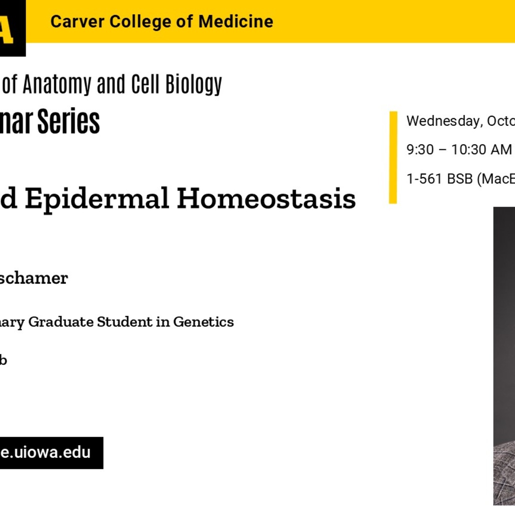 ACB Seminar Series - Grace Gottschamer promotional image